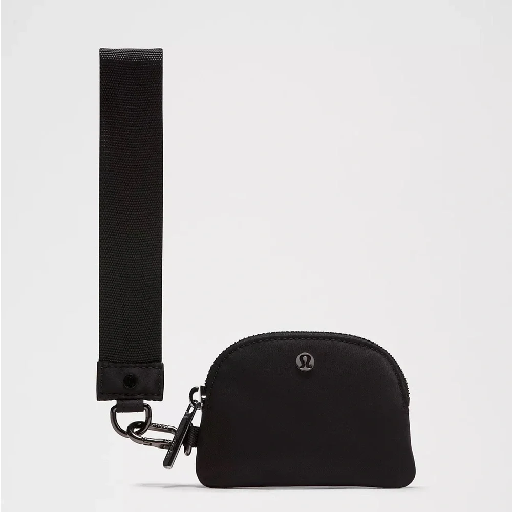 Lululemon Dual Pouch Wristlet- Flower Meld Mini Multi/Gunmetal